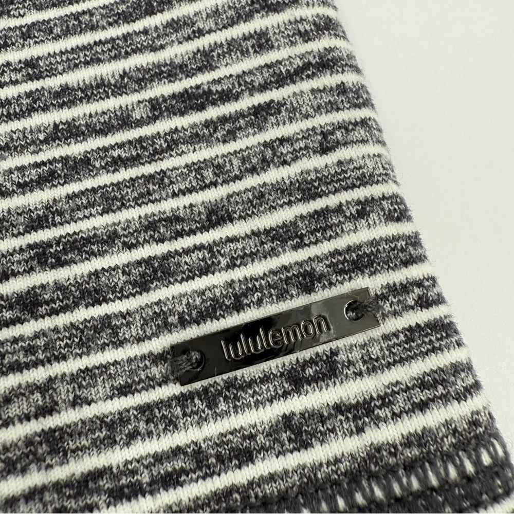 Lululemon Bundle of 2 Vinyasa Herringbone Scarf and Snap Beanie